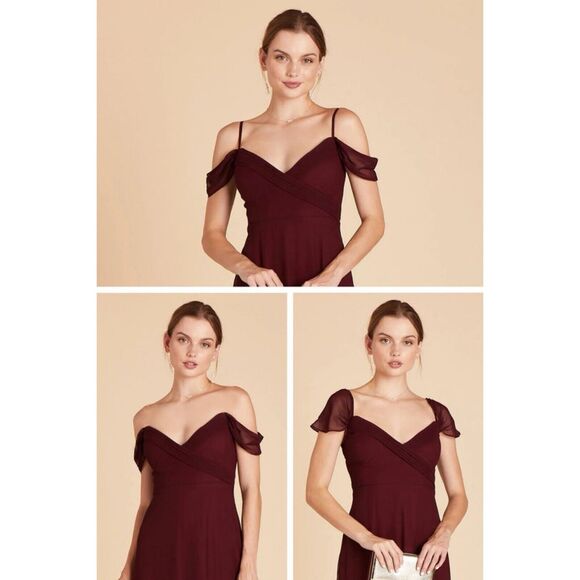 NWT Birdy Grey Womens Spence Convertible Bridesmaid Dress XXL Dark Mauve Wedding - Picture 15 of 16